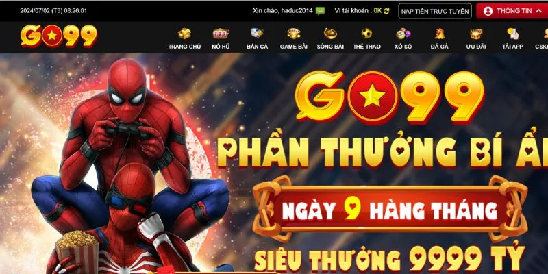 Điều kiện người chơi tham gia nhận khuyến mãi Go99